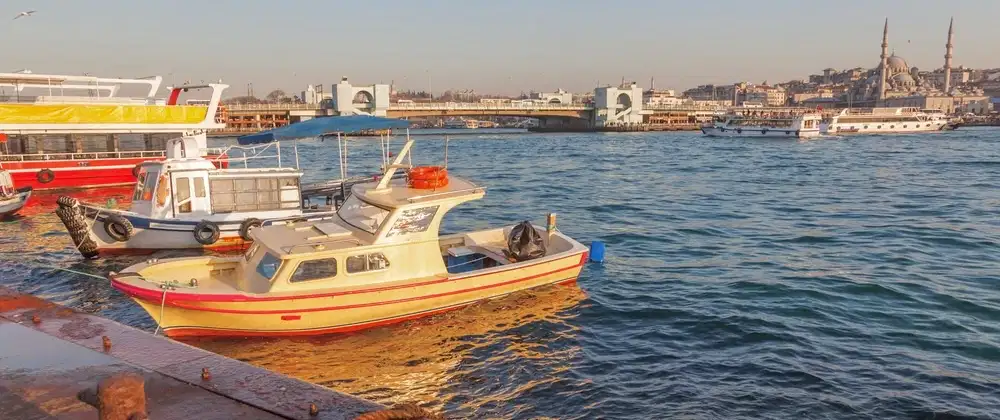 A Caique on the Golden Horn