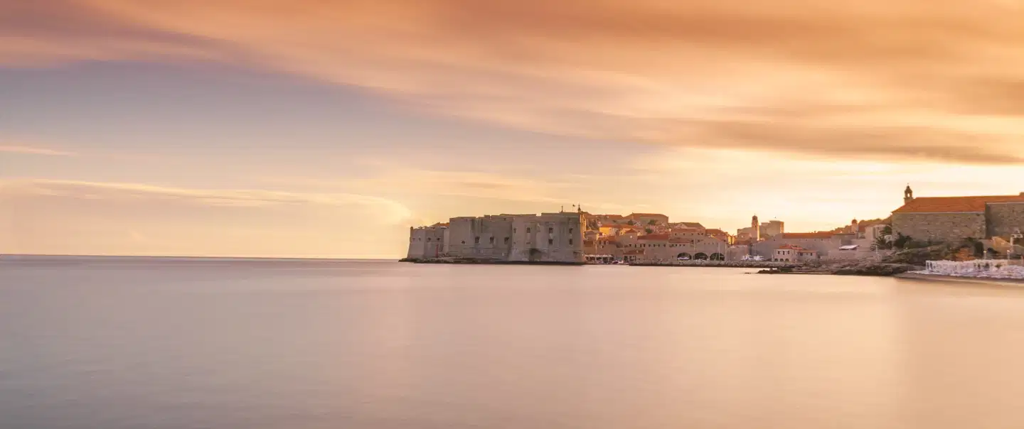 Dusk in Dubrovnik