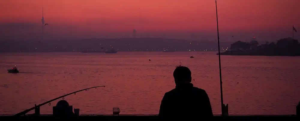 First Light Over Galata Bridge