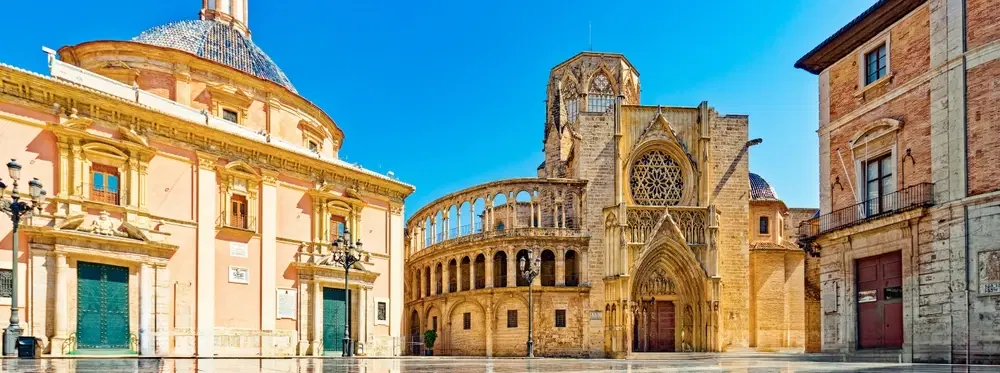 Valencia Mediterranean Food & Wine Tour with Paella, Tapas, Wine Tasting & Historic Center Walk.