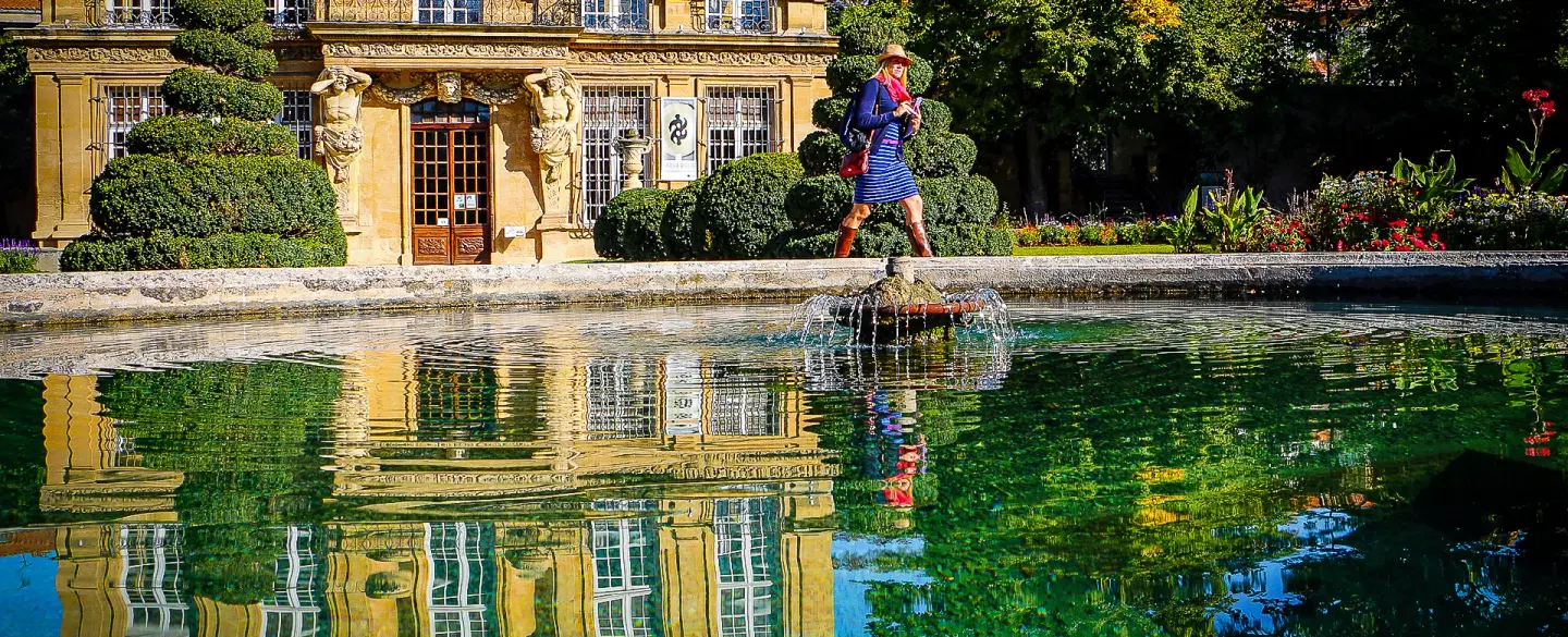 Day Trip in Provence visiting Aix-en-Provence, Cézanne sites, and Mont Sainte-Victoire vineyards.