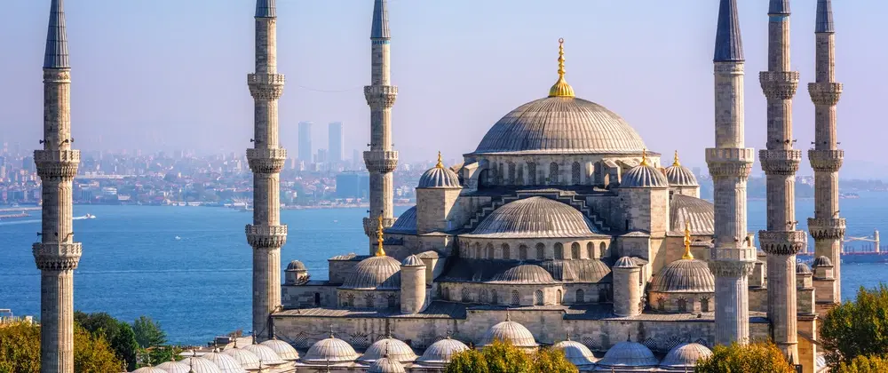 Walking Tour in Istanbul of Ottoman highlights: Topkapı Palace, Blue Mosque, art and heritage.