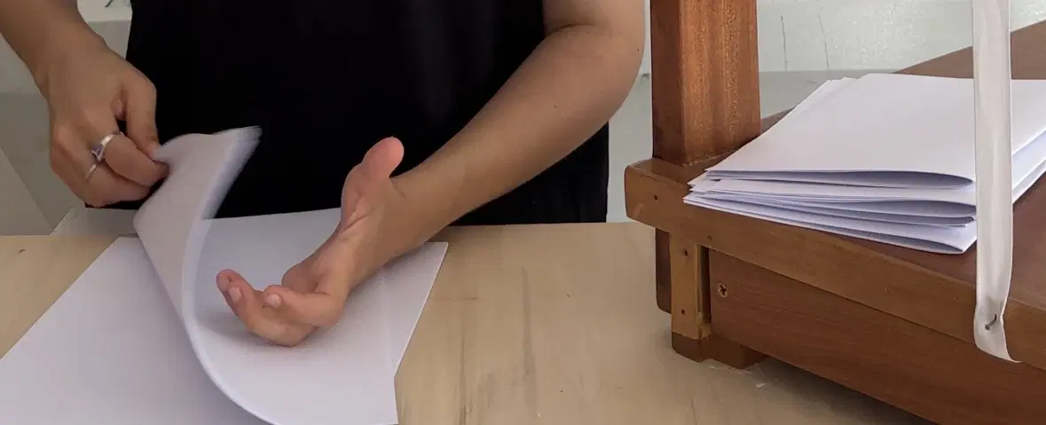 Craft Workshop in Cagliari, Sardinia creating your travel notebook in a historic bookbinding studio.