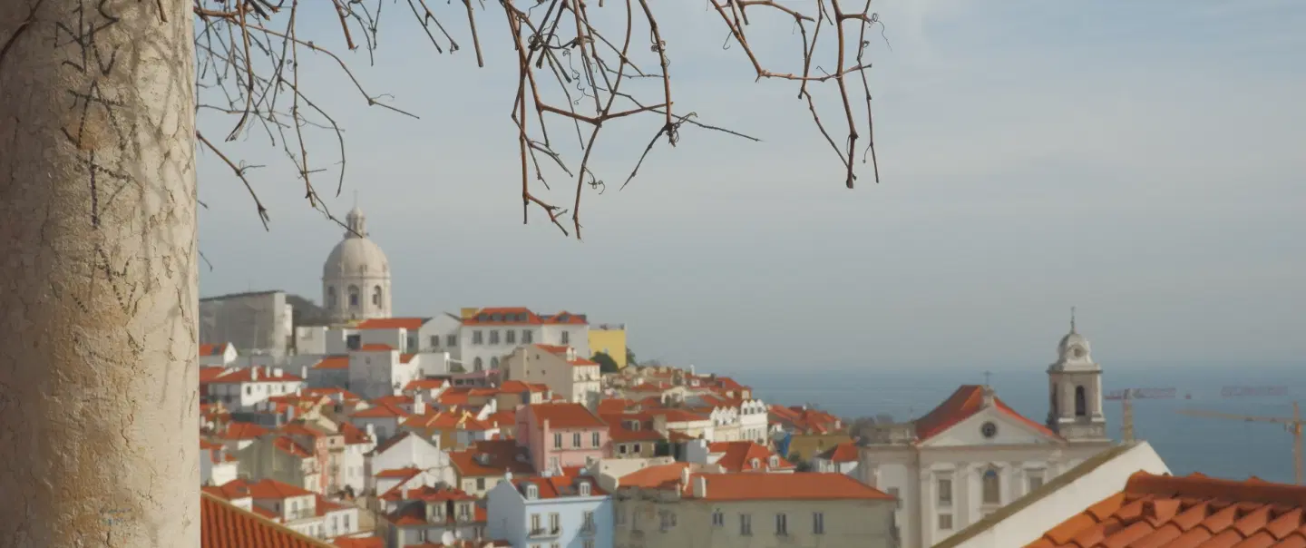 Photo Walking Tour in Alfama, Lisbon, exploring silent alleys, hidden viewpoints, and local haunts.