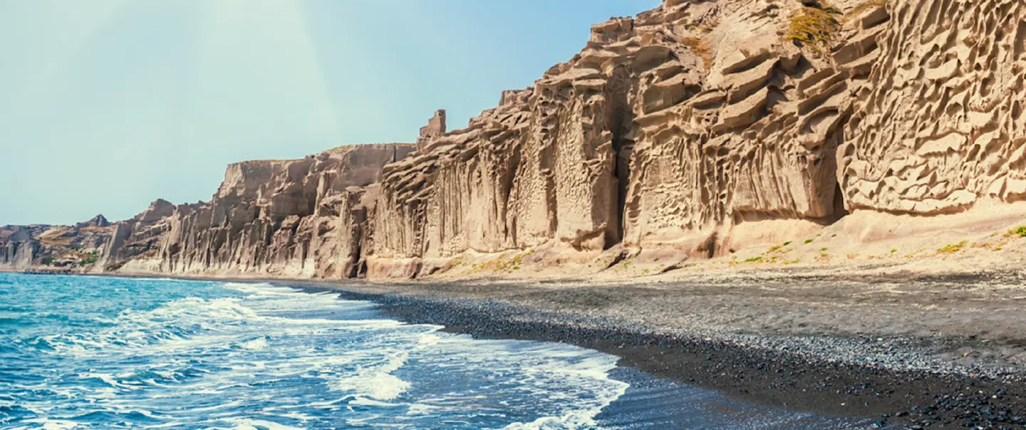 Sightseeing Tour in Santorini with a cave church, quiet villages, scenic views and local history.