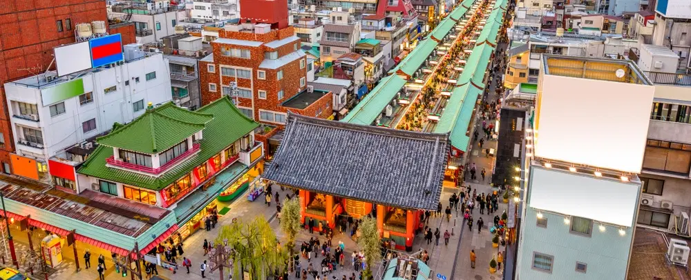 Day Tour of Tokyo through temples, historic gardens, Meiji architecture, and preserved districts.
