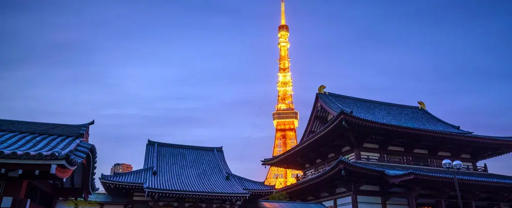 City Tour of Tokyo tracing bold contrasts: shrine rituals to neon alleys and shifting cityscapes.