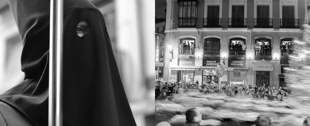 Photo Tour in Madrid, walking with a professional photographer who specializes in black and white.