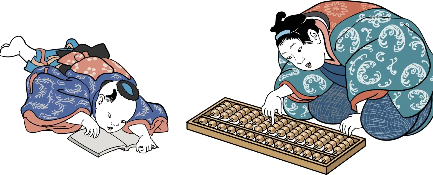 Japanese Abacus Class near Tokyo with soroban practice, competition-level students & classroom life.
