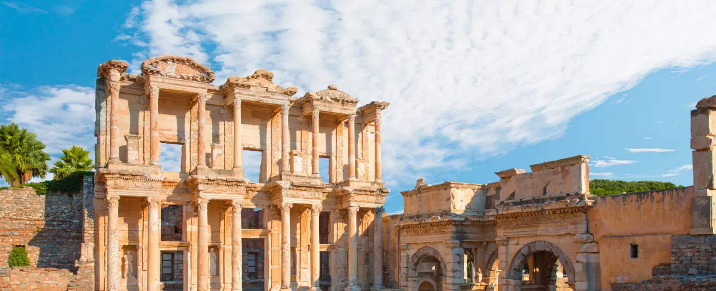 Day Trip to Ephesus from Kuşadası, İzmir or Bodrum: Library, Terrace Houses, House of Virgin Mary.