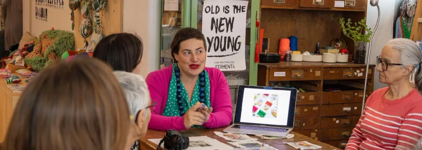 Social Impact Tour in Lisbon with A Avó Veio Trabalhar grannies—embroidery, stories, and connection.