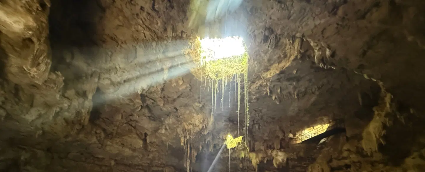 Day Trip from Mérida to Oxkintok & cenotes exploring Maya caves and heritage with an archaeologist.