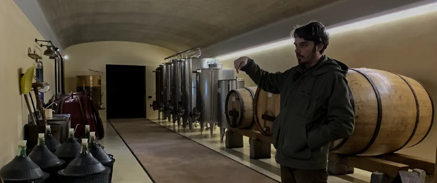 Wine Tasting from Rome with visit to a family-run low-intervention winery and countryside lunch.