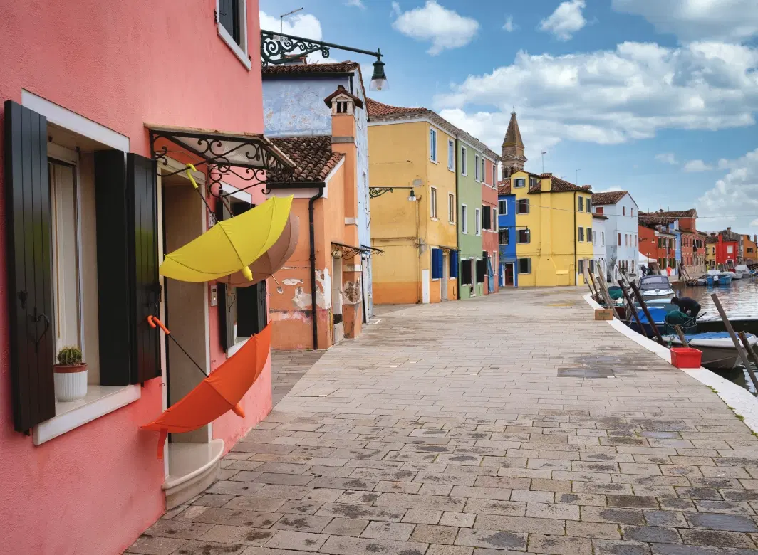 Photo Tour in Venice, cruising the lagoon to Burano, Torcello, and San Francesco del Deserto.