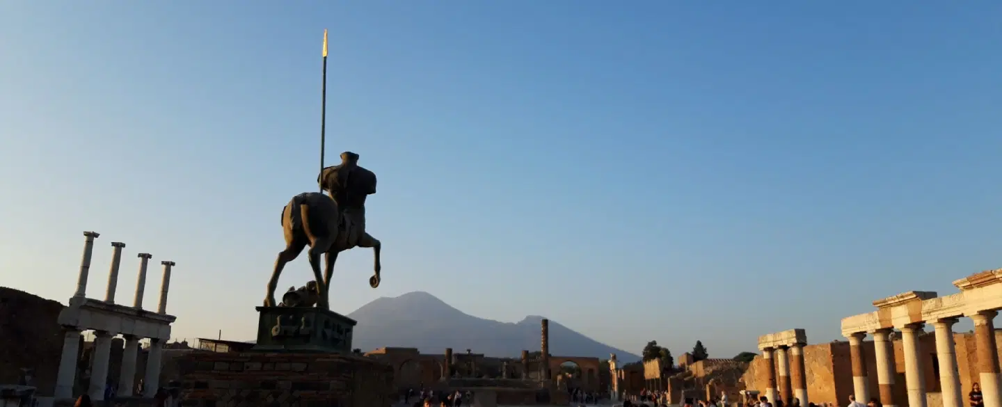 Walking tour of Pompeii’s ruins from Naples, where daily life was frozen in time and stories endure.