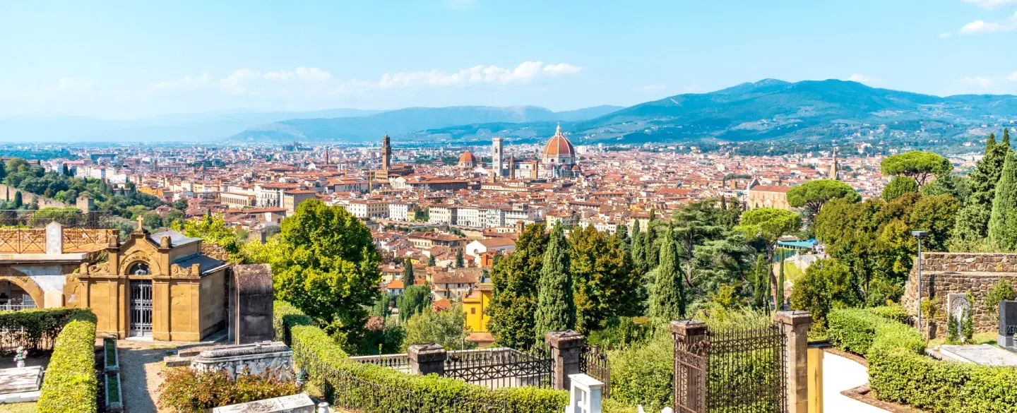 Walking Tour in Florence exploring the rich history, art, and stories of the Porte Sante Cemetery.