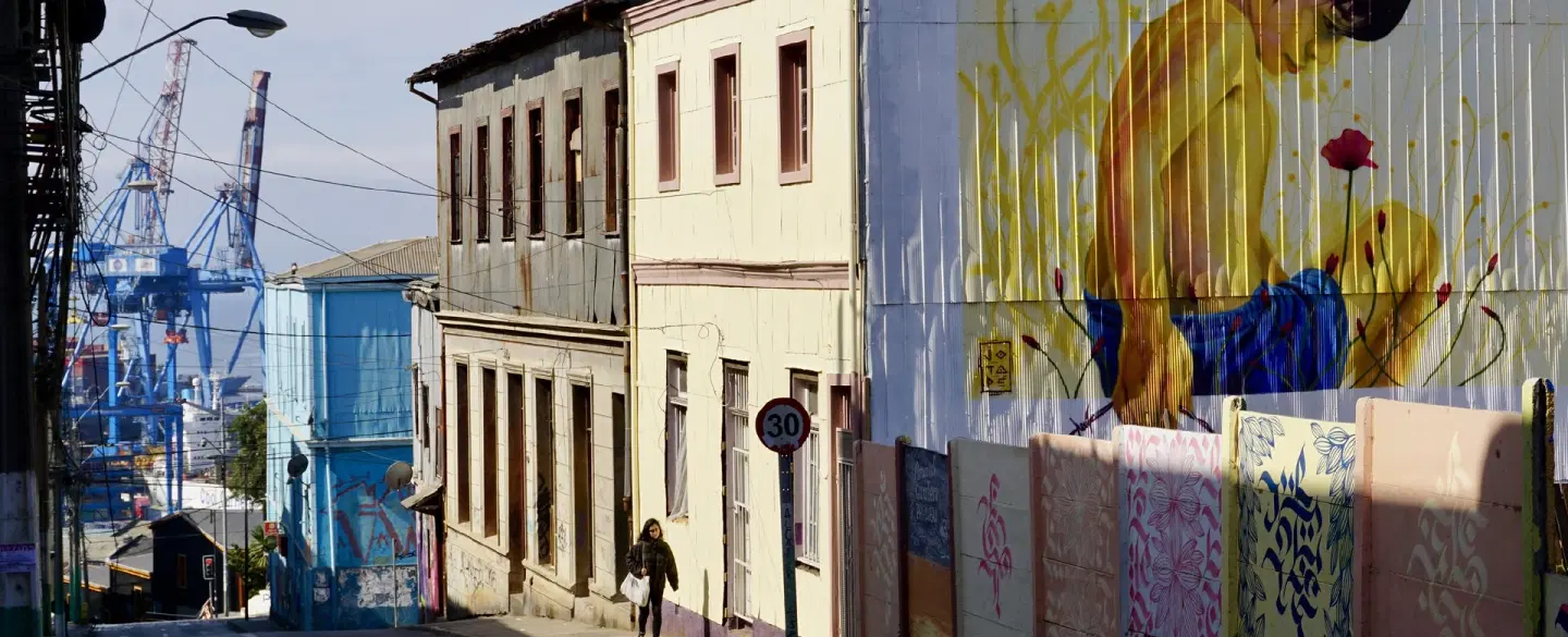 Walking tour in Valparaíso Chile exploring highlights, hidden gems, street art, and local flavors.