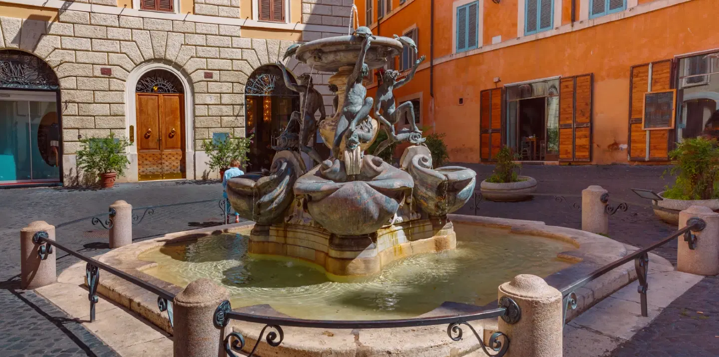 Walking Tour in Rome following Emily in Paris and visiting iconic filming spots across the city.