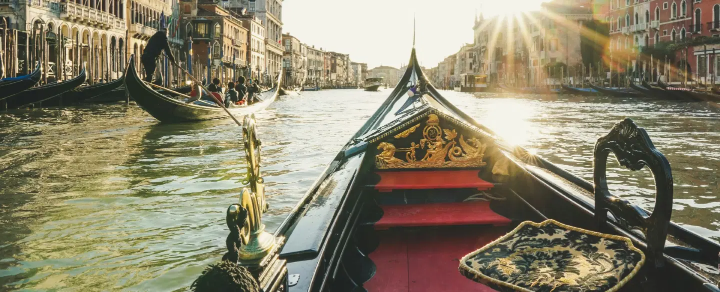 Vows on a Venetian Gondola