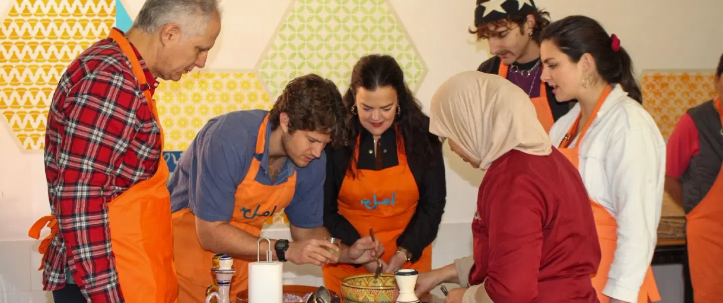 Cooking Class in Marrakesh: Private access to Amal Center with local cuisine & social mission.