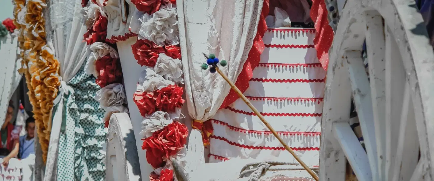 Pilgrimage Tour to El Rocío from Seville, join for one day of brotherhood walk & Andalusian culture.