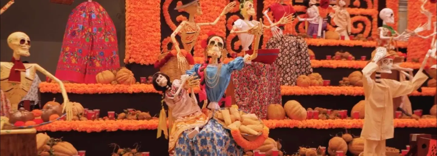 Photography Tour in Oaxaca documenting Día de Muertos through markets, ofrendas, street processions.