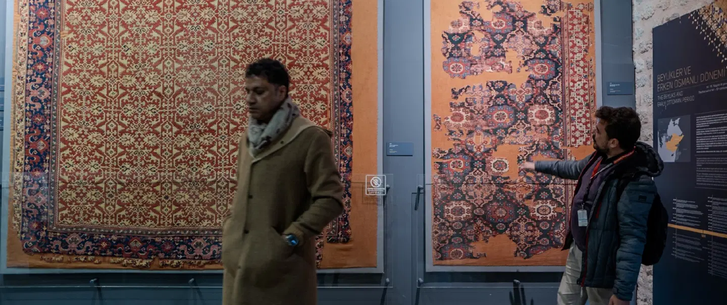Textile Tour in Istanbul through Grand Bazaar, artisan studios, and a museum of Turkish fabrics.
