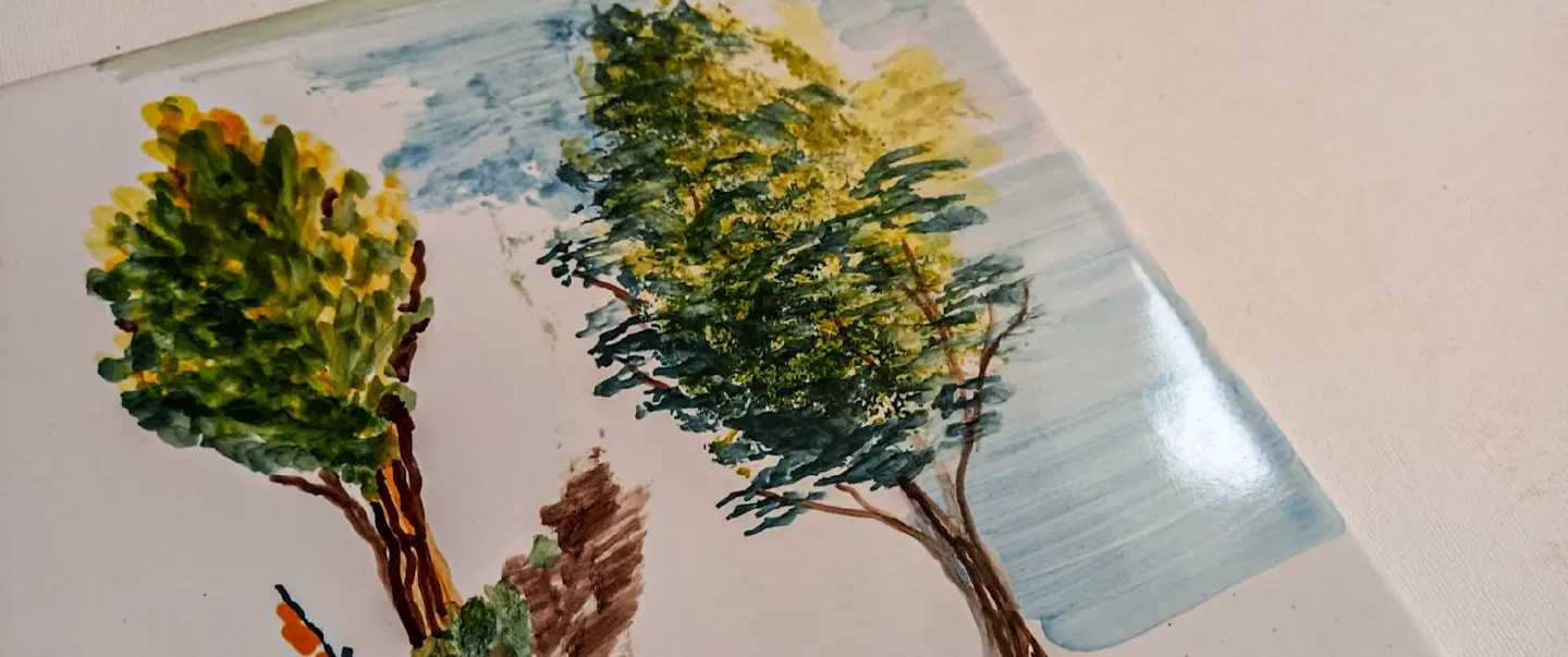 The Sea, the Sketch, the Tile