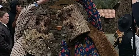 Carnival Experience from Coimbra near Porto to Aigra, Entrudo celebration in a schist village.