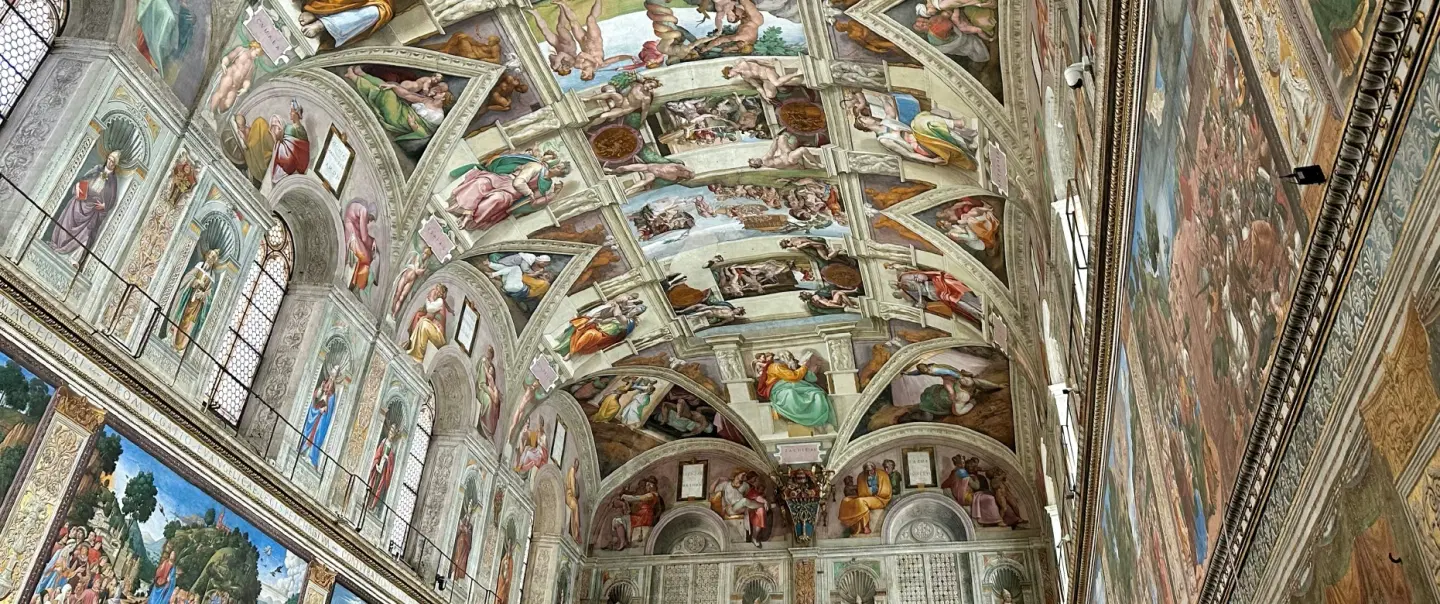 Private Vatican Experience with Museums, Sistine Chapel, St. Peter’s, Mask Room & Rome hotel pickup.