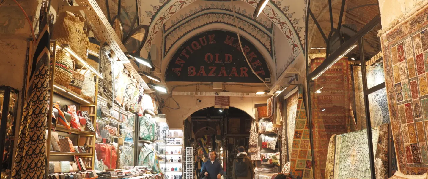 Walking Tour in Istanbul: Grand Bazaar & Spice Market, Ottoman-era commerce, crafts, and spices.