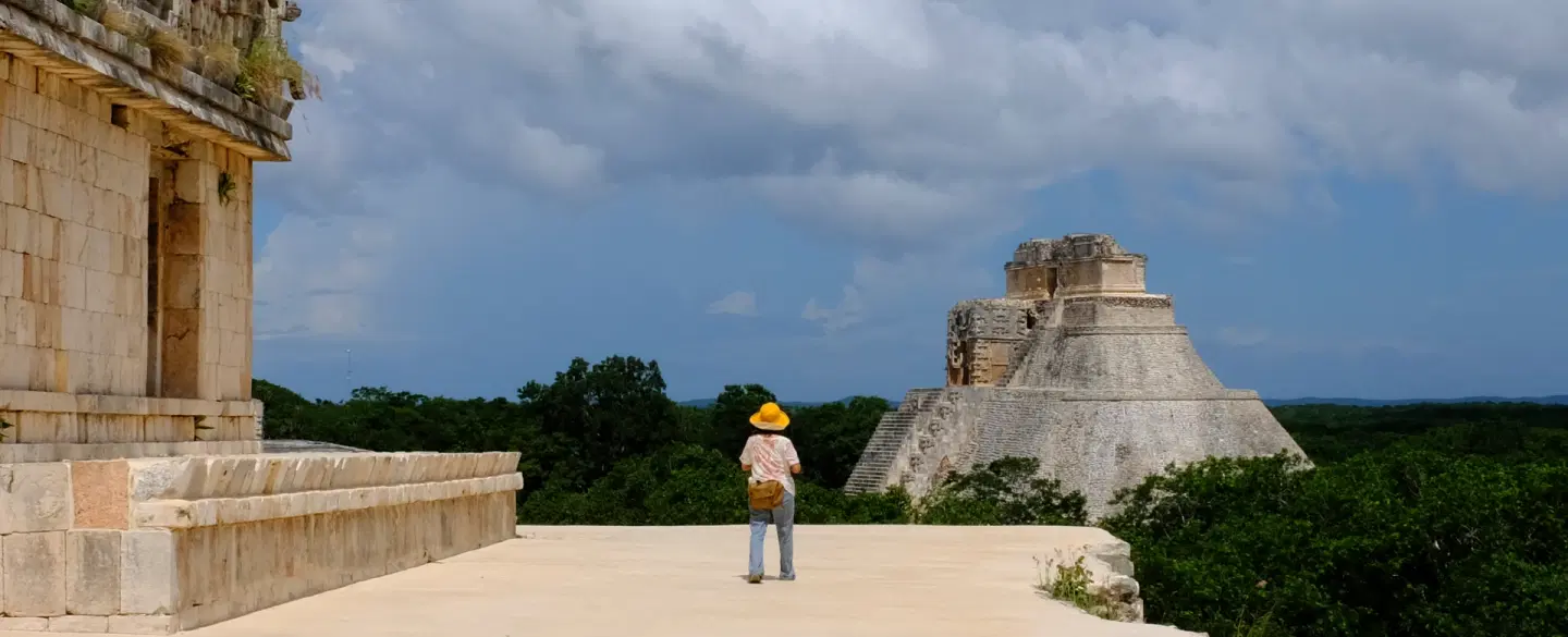Day Trip from Mérida to UNESCO-listed Uxmal and Sayil exploring Puuc Maya architecture and a cenote.