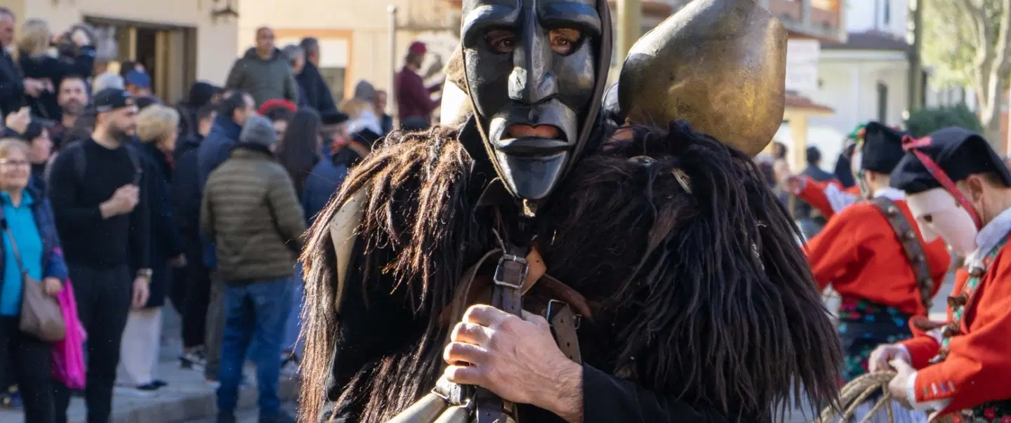 Mamoiada Carnival (Carnevale) Photo Walk in Sardinia with Mamuthones, Issohadores and ritual masks.
