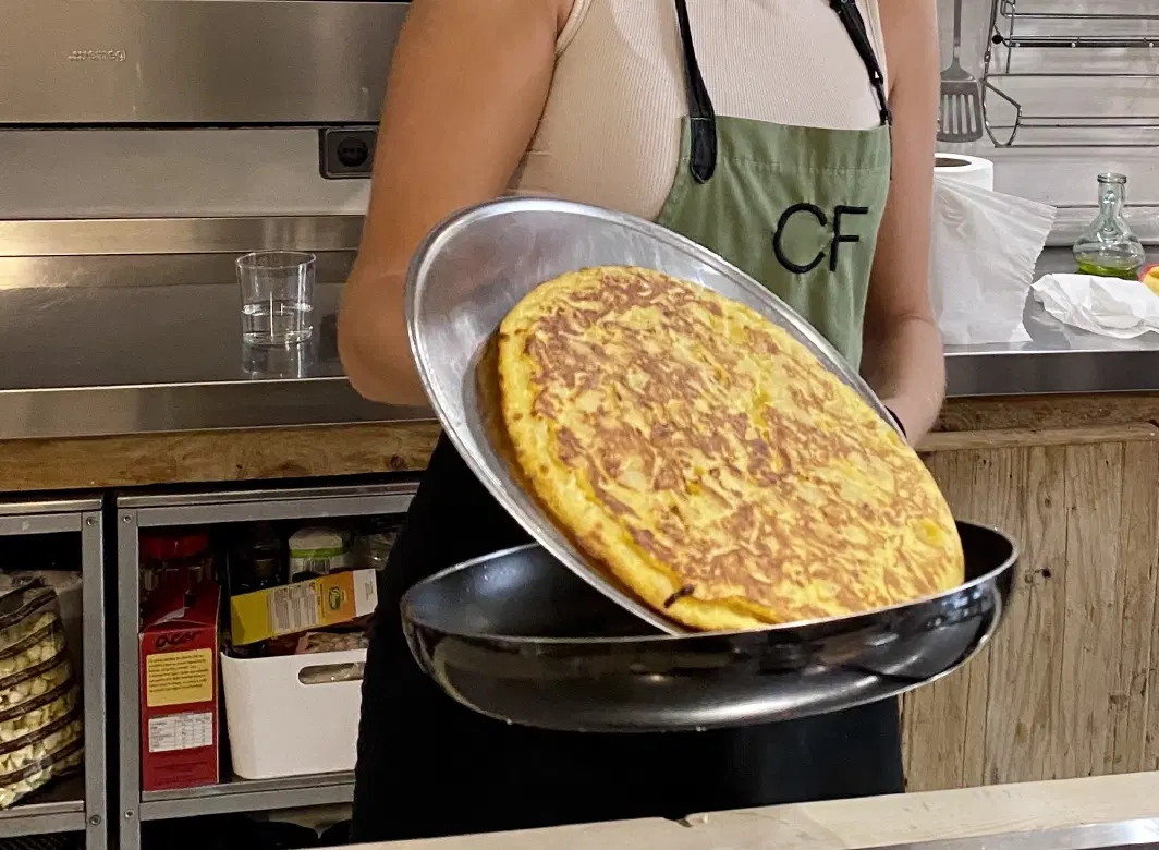 Cooking Workshop in Barcelona with chef-led tapas class, Santa Caterina Market tour and tastings.