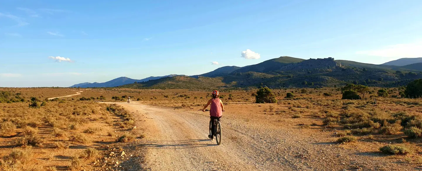 E-Bike Tour in Sardinia’s Blue Zone exploring Supramonte trails, wild Ogliastra and local aperitivo.