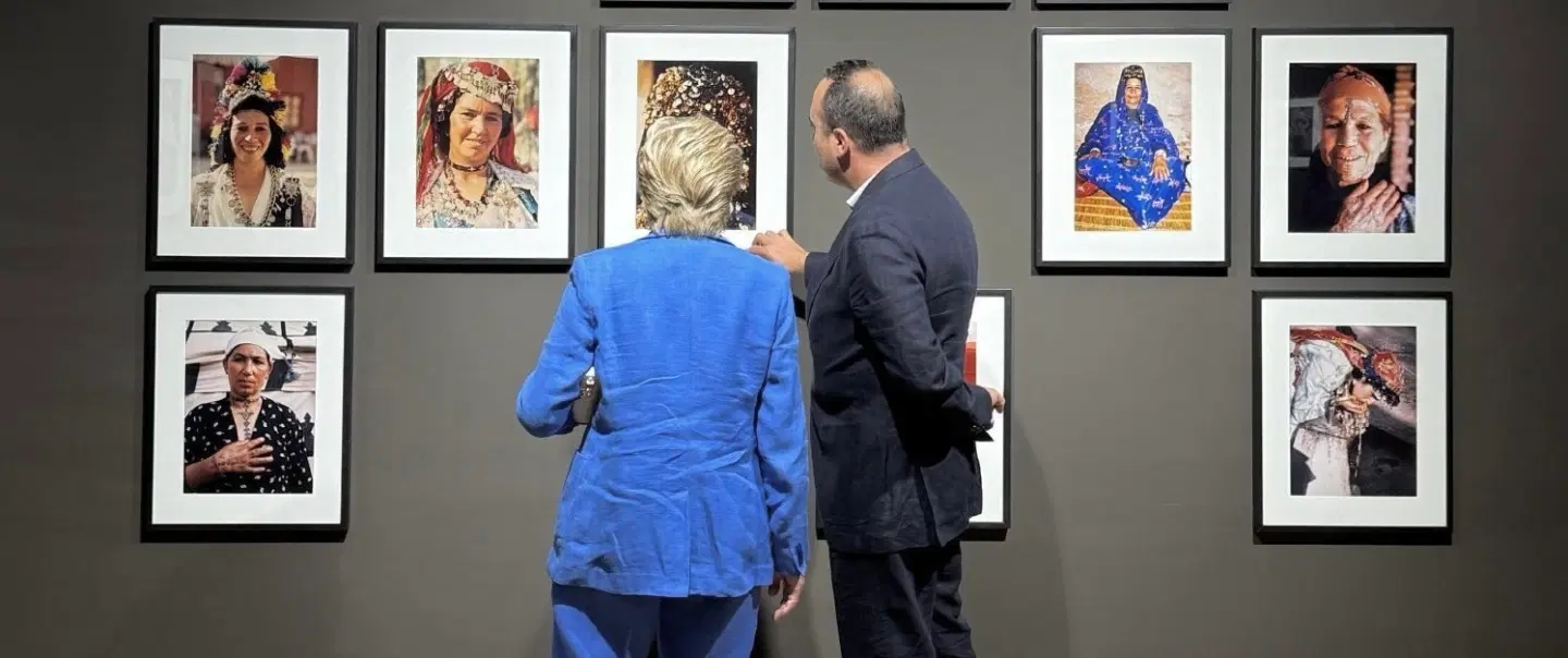 Art Tour and curator-led immersion in contemporary art at Comptoir des Mines Galerie in Marrakesh.