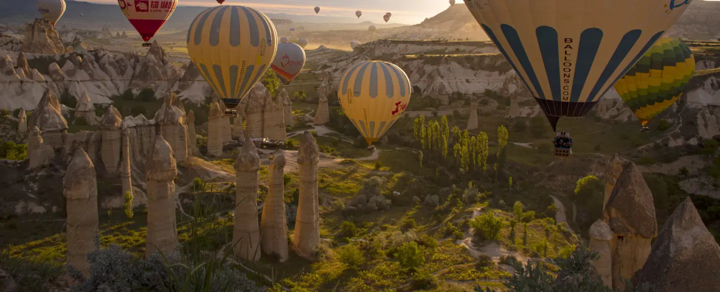 At Dawn in Cappadocia