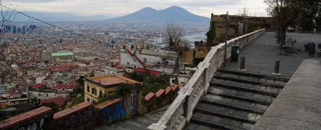 Walking Tour in Naples, exploring hidden paths, history, art, local life, and a lively market.