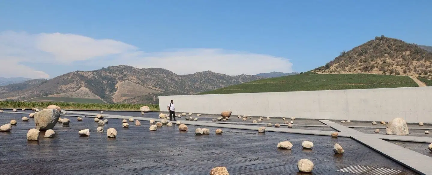 Architectural Day Trip from Santiago and Wine Tasting at Chile's premium luxury sustainable winery.