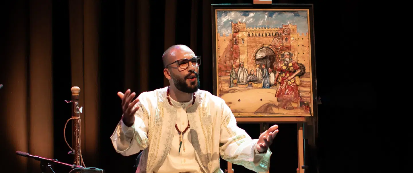 Storytelling Dinner in Fes or lunch: Sufi tales, Hadra music rituals & Moroccan feast in medina.