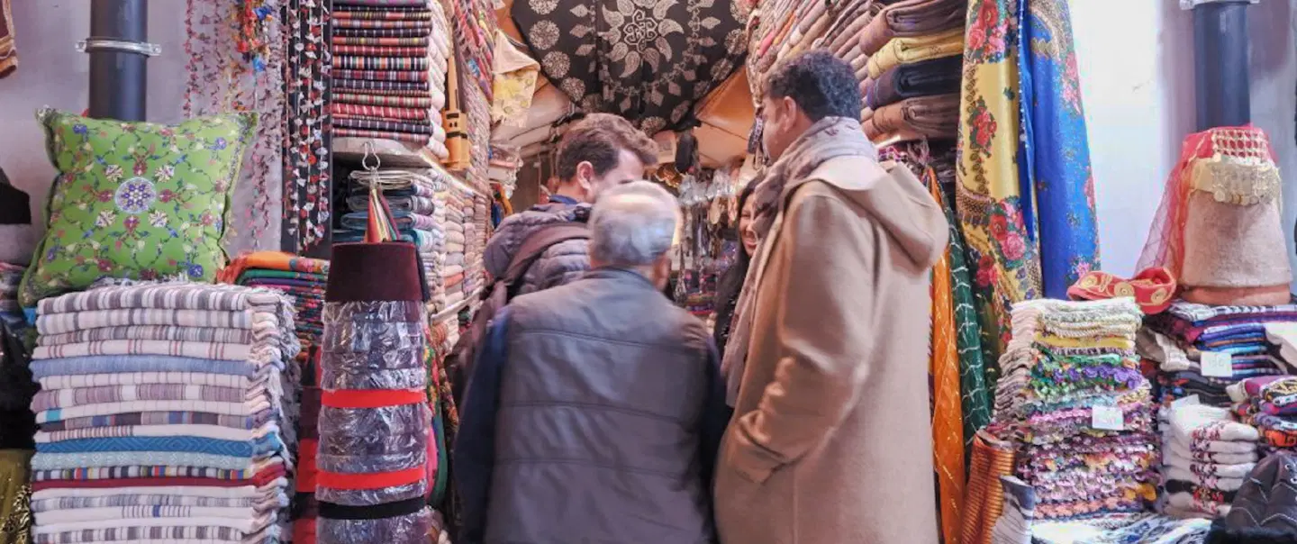 Textile Tour in Istanbul through Grand Bazaar, artisan studios, and a museum of Turkish fabrics.
