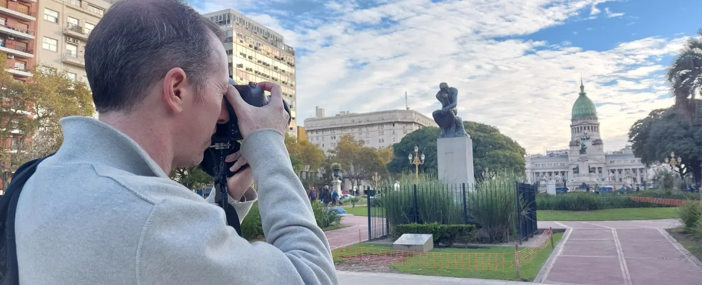 Architecture Walking Tour in Buenos Aires: Belle Époque façades, Avenida de Mayo & Palacio Barolo.