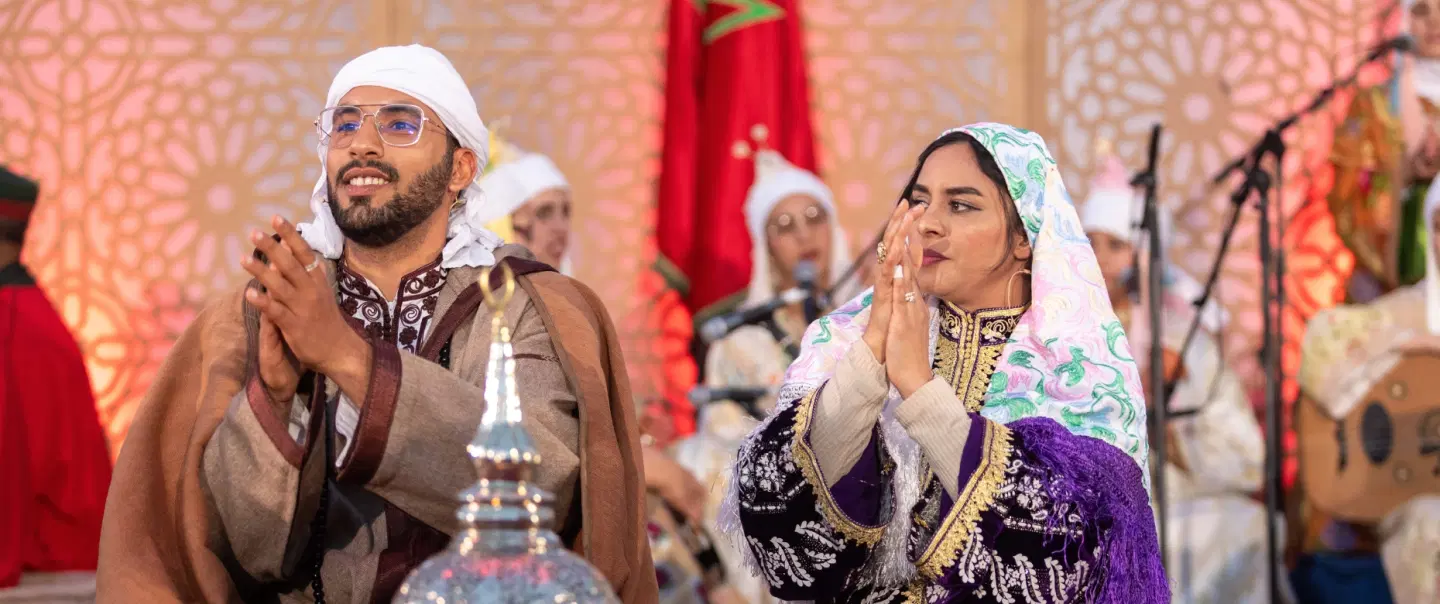 Sufi Storytelling in Marrakesh: Live Hadra music ensemble, private cultural venue, Moroccan meal.