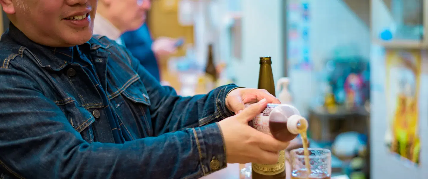 Food Tour in Kyoto exploring tachinomi standing bars, local bites, and Kansai drinking culture.