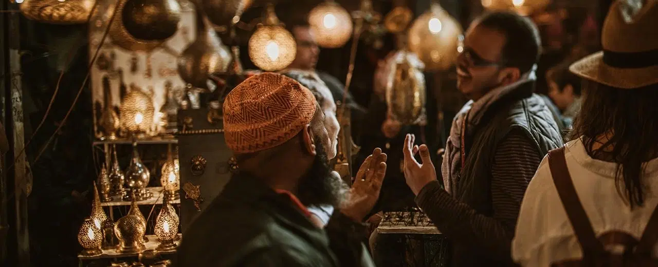 Cultural Tour in Marrakech: Explore UNESCO-listed Medina, meet artisans & photograph souk crafts.