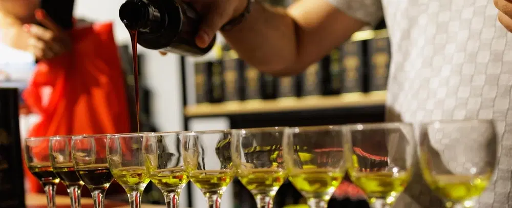 Tasting Tour near Seville featuring early-harvest olive oils in a private historic family home.