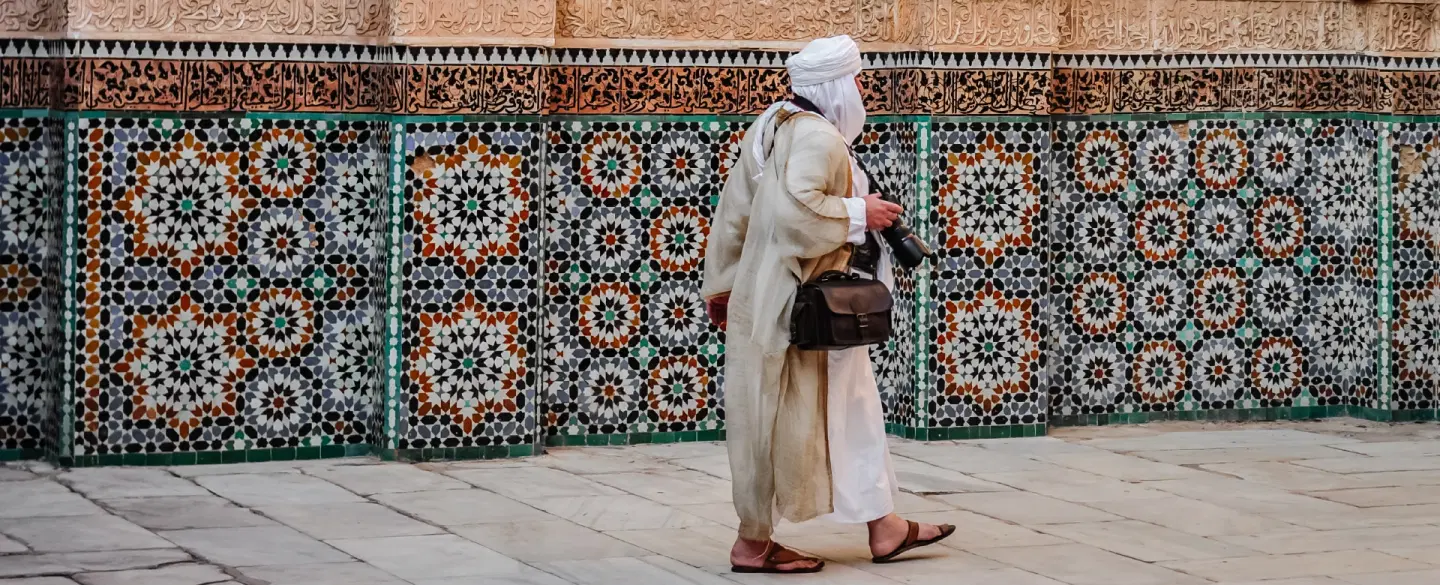 Storytelling Walking Tour in Marrakesh: Discover sacred geometry, legends & tea in the medina.