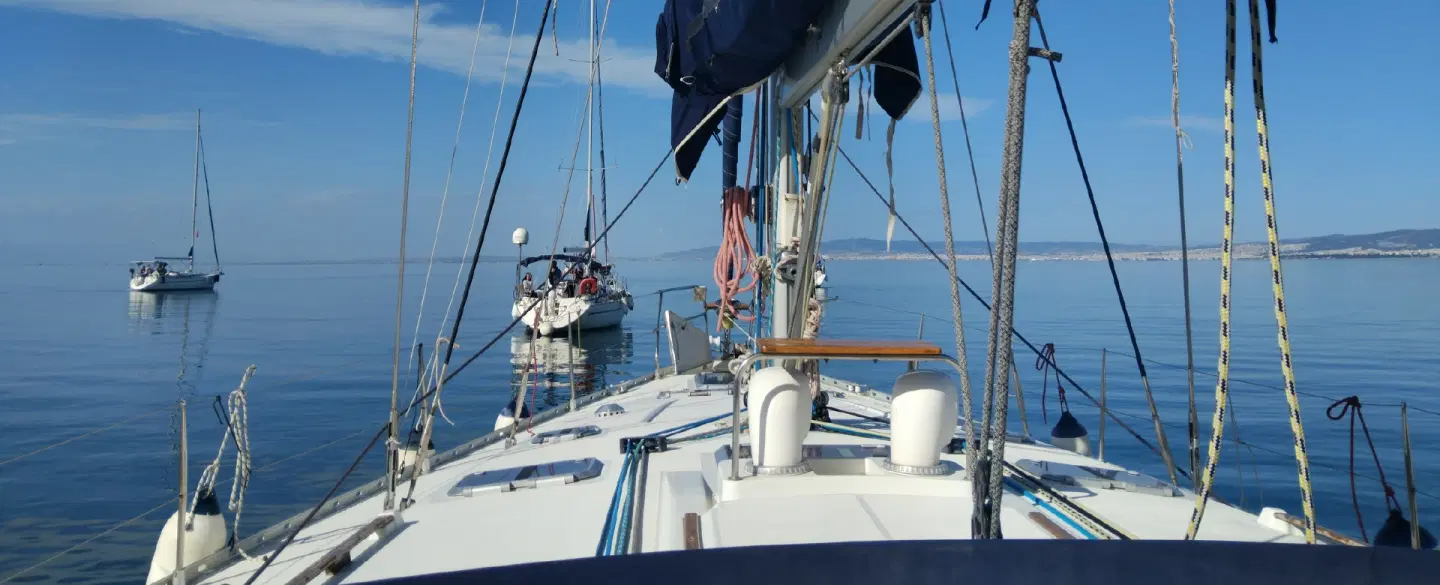 Sailing Experience in Thessaloniki along the Thermaic Gulf with Greek wine, local bites & swimming.