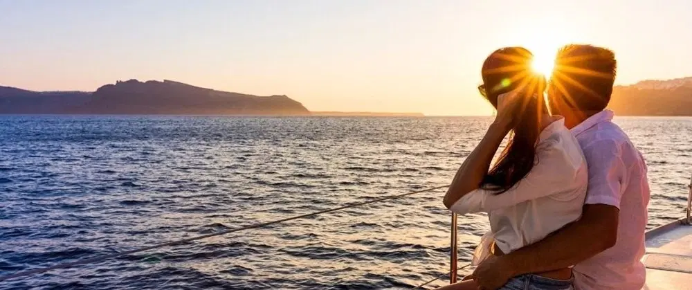 Sunset Boat Tour in Dubrovnik with views of City Walls, Lokrum, Elaphiti Islands and sparkling wine.