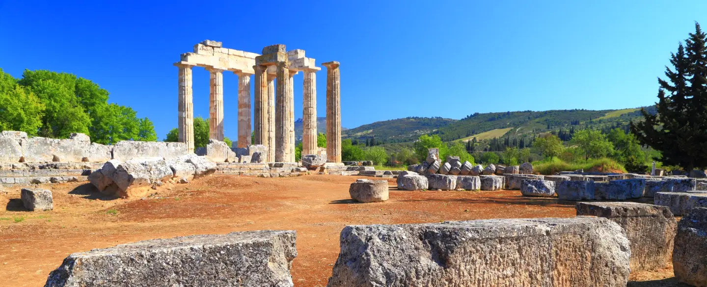 Day Trip to ancient Nemea from Athens or Nafplio, with ruins, wine tasting and local lunch.